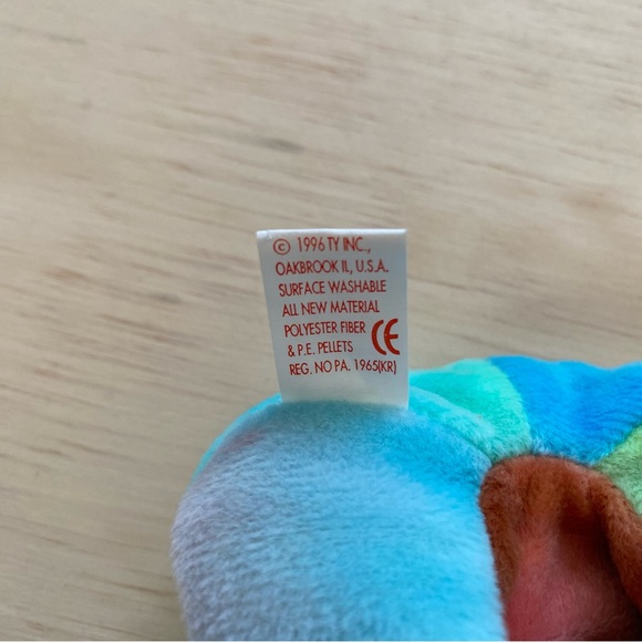 Ty Beanie Babies Peace the bear - Picture 4 of 4